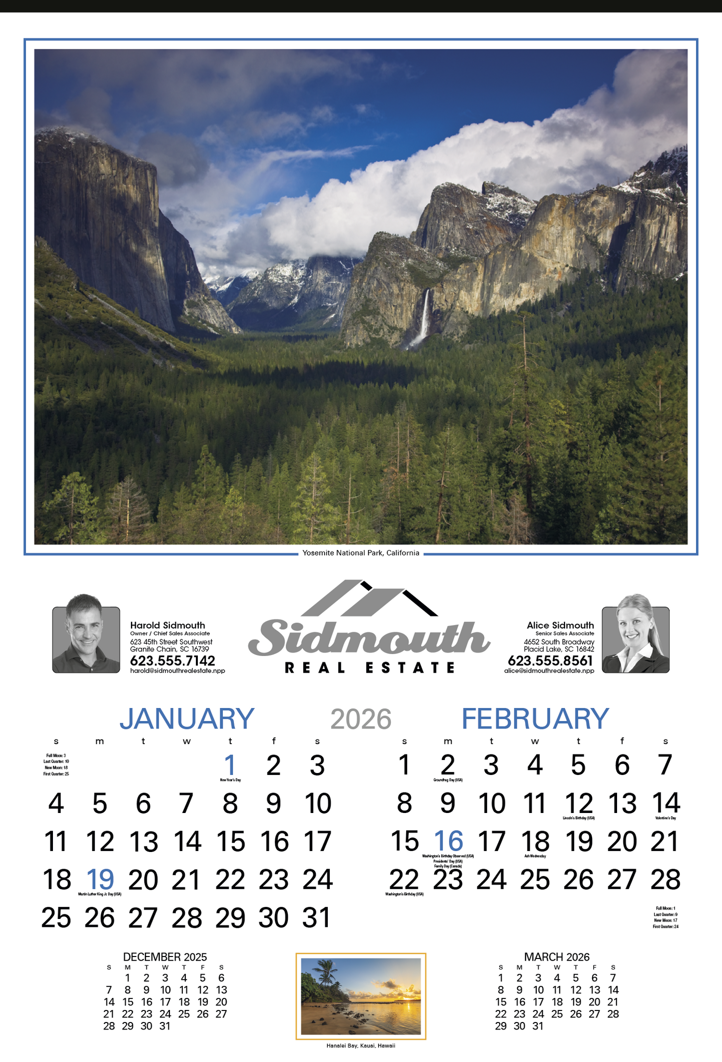 HotLine Products Our Country Executive Calendar-607