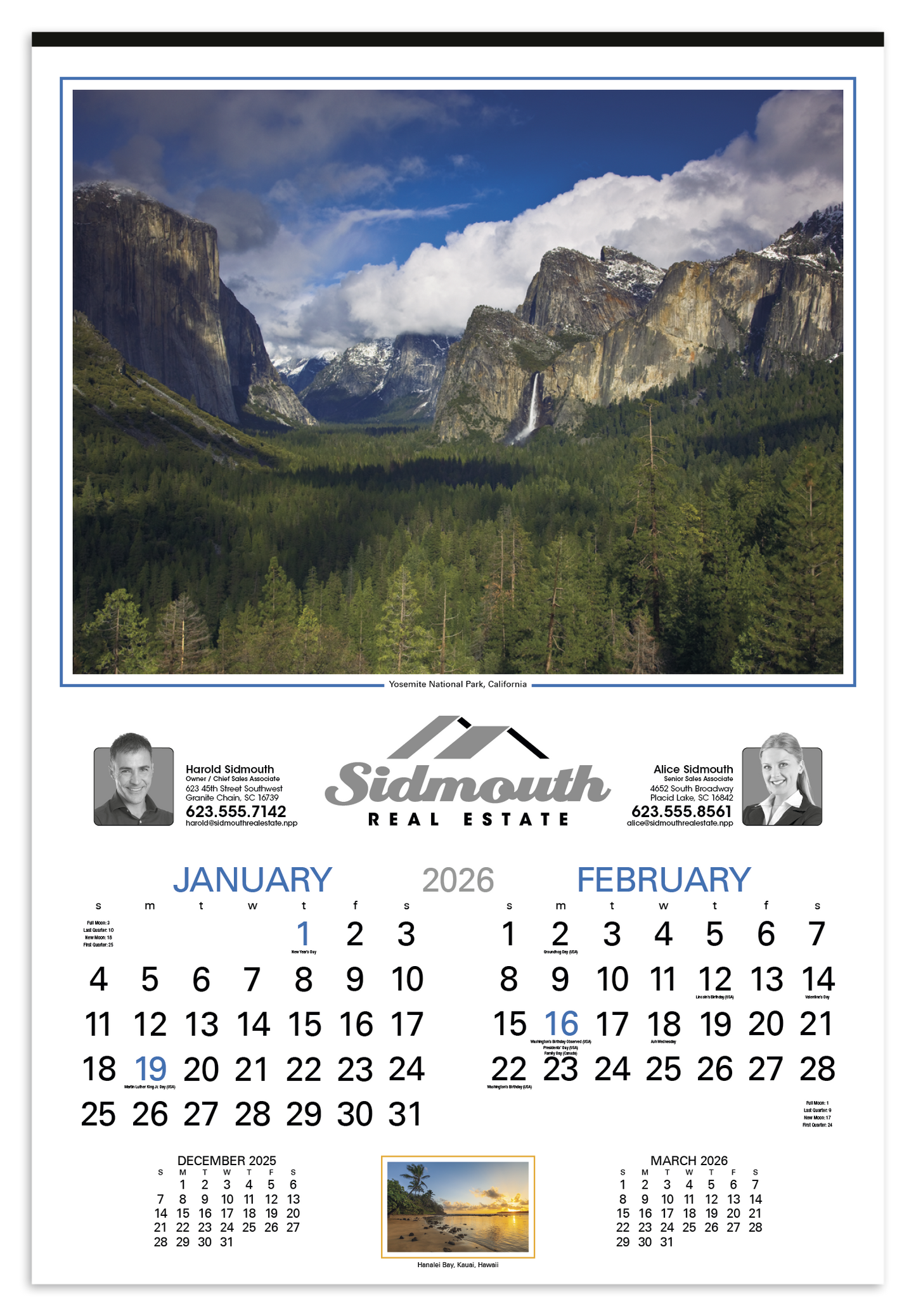 HotLine Products Our Country Executive Calendar-607
