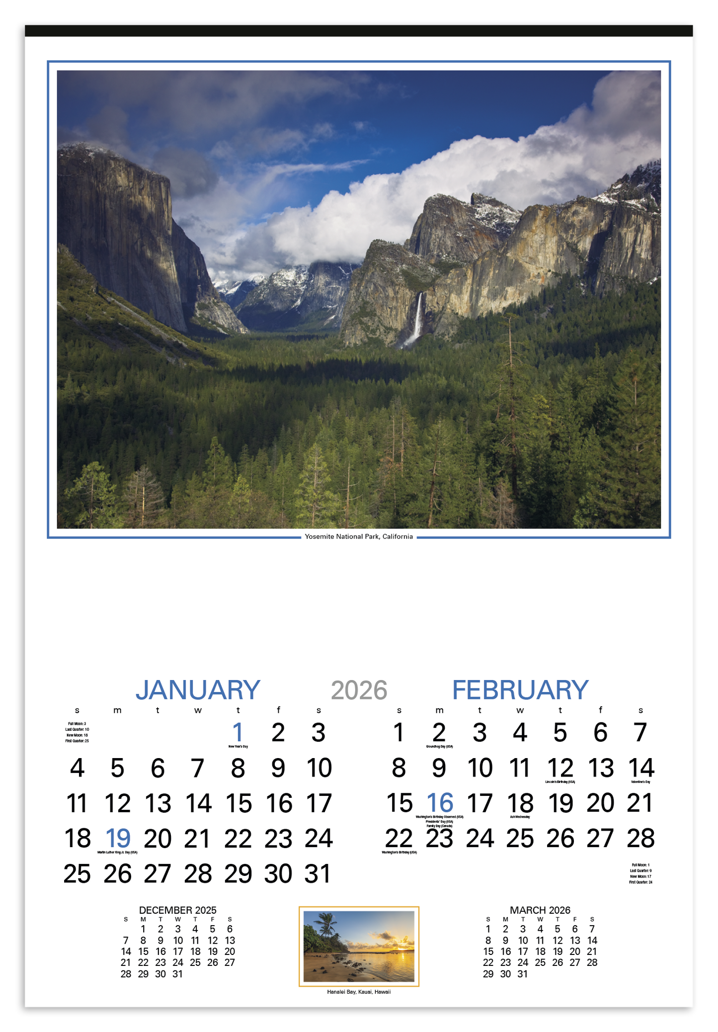 HotLine Products Our Country Executive Calendar-607