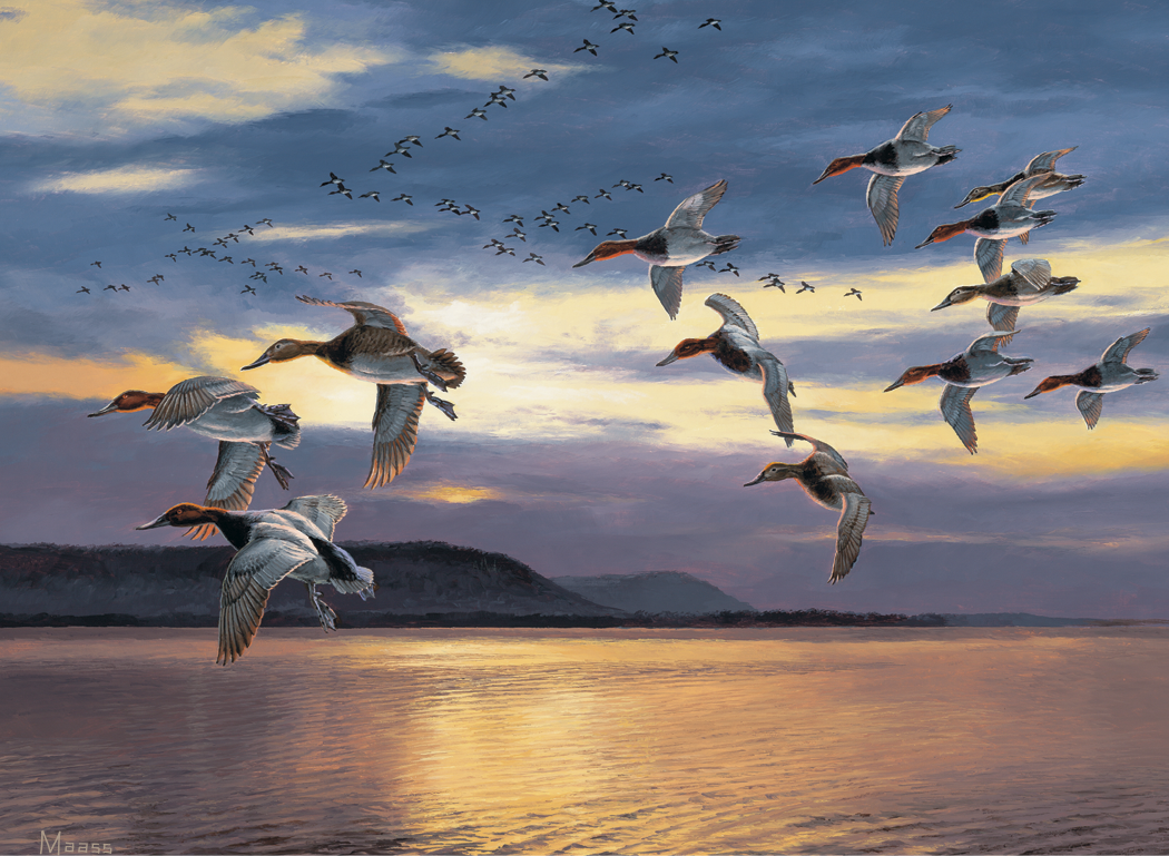 HotLine Products Maass Wildfowl Executive Calendar-614