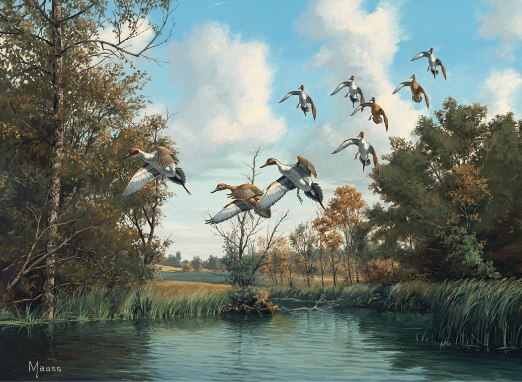 HotLine Products Maass Wildfowl Executive Calendar-614