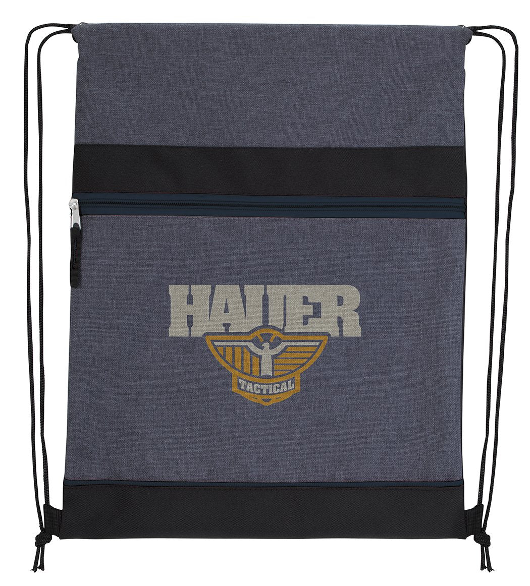 Good Value RPET TwoTone Drawstring Backpack-16167
