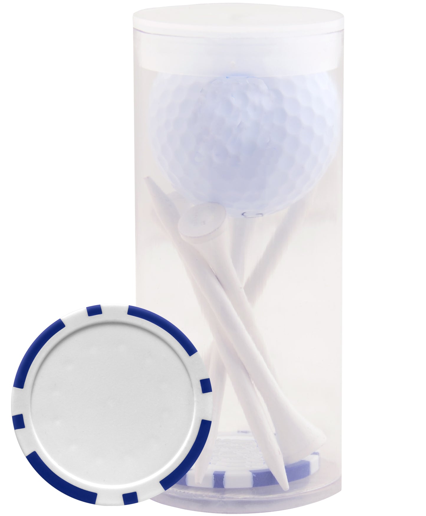 1Ball 5Tee Par Pack wPoker Chip Ball Marker-62576