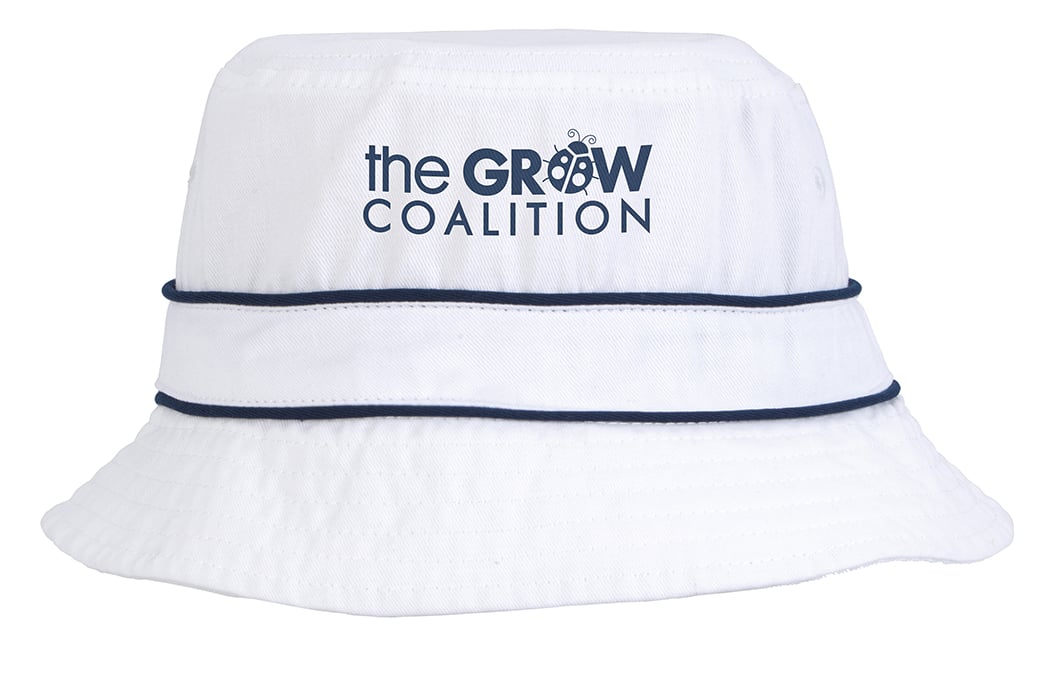 Cotton Bucket Hat with Trim-26275