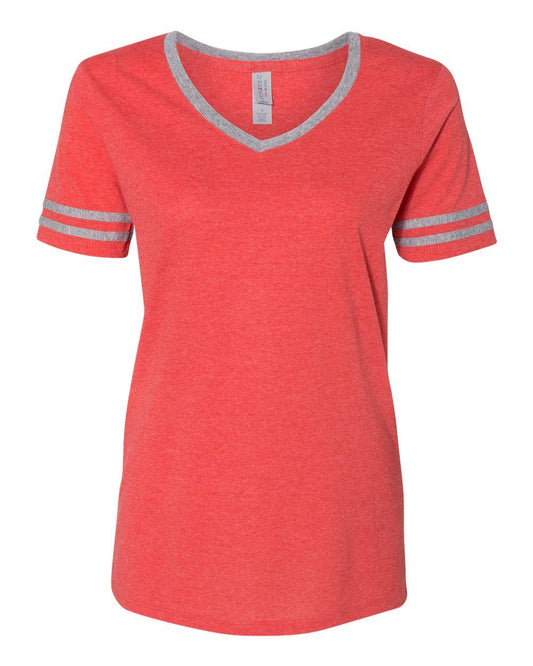 JERZEES Women's Varsity Triblend V-Neck T-Shirt - 602WVR