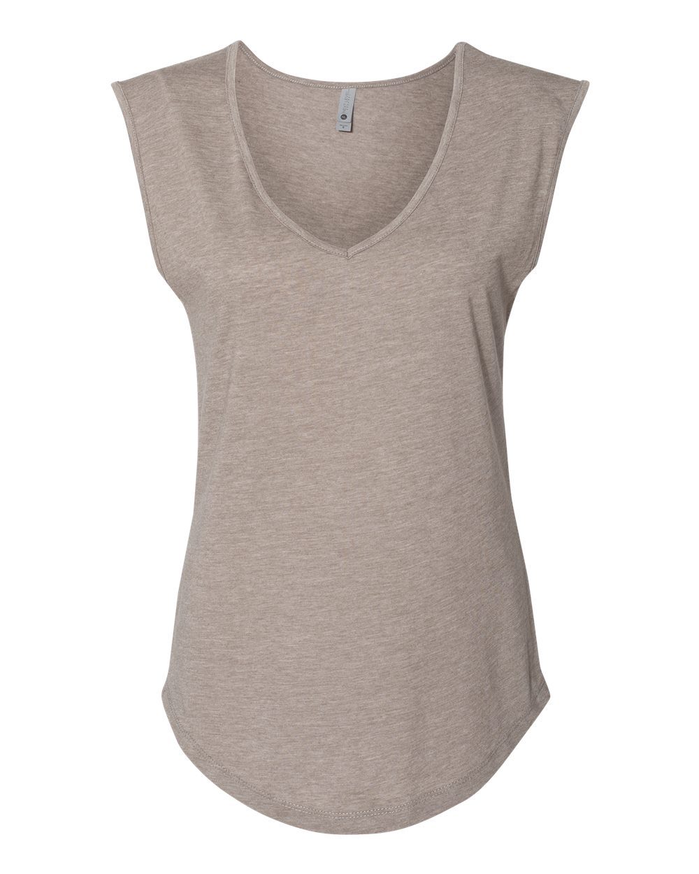 Next Level Women's Festival Sleeveless Deep V-Neck T-Shirt - 5040