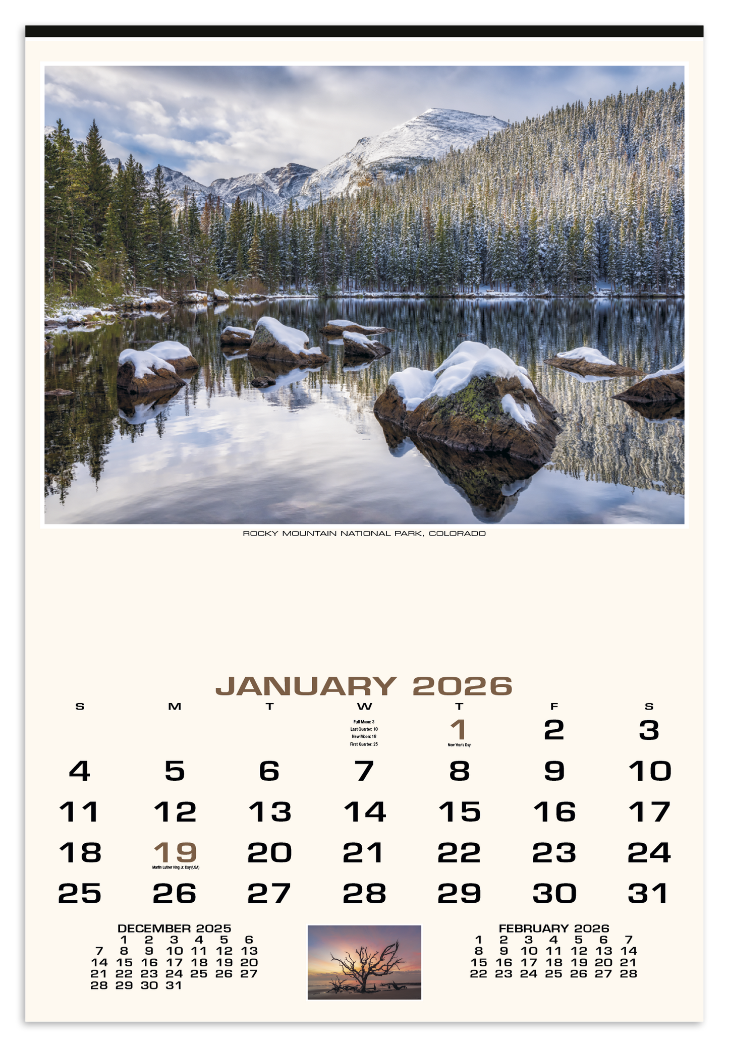 HotLine Products Scenic America Executive Calendar-633