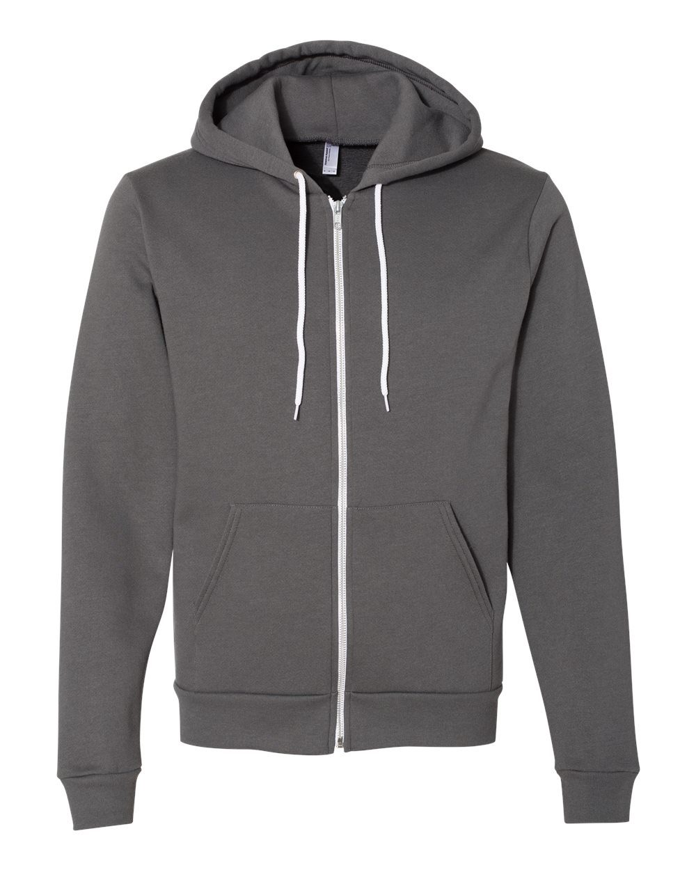 American Apparel USA-Made Flex Fleece Full-Zip Hoodie - F497US