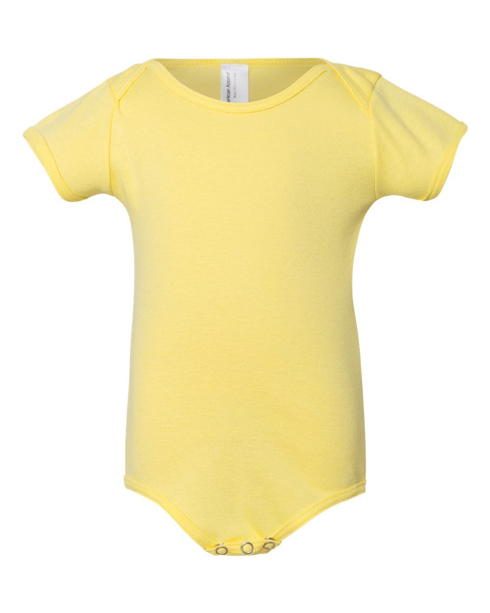 American Apparel Infant Baby Rib Onesie - 4001W