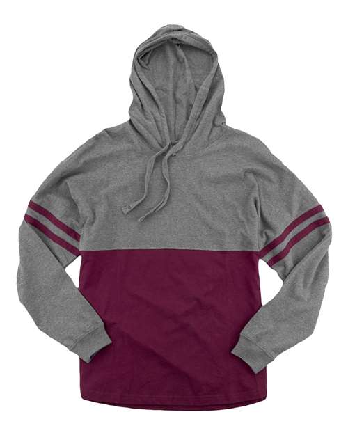 Women's Hooded Pom Pom Jersey T-Shirt