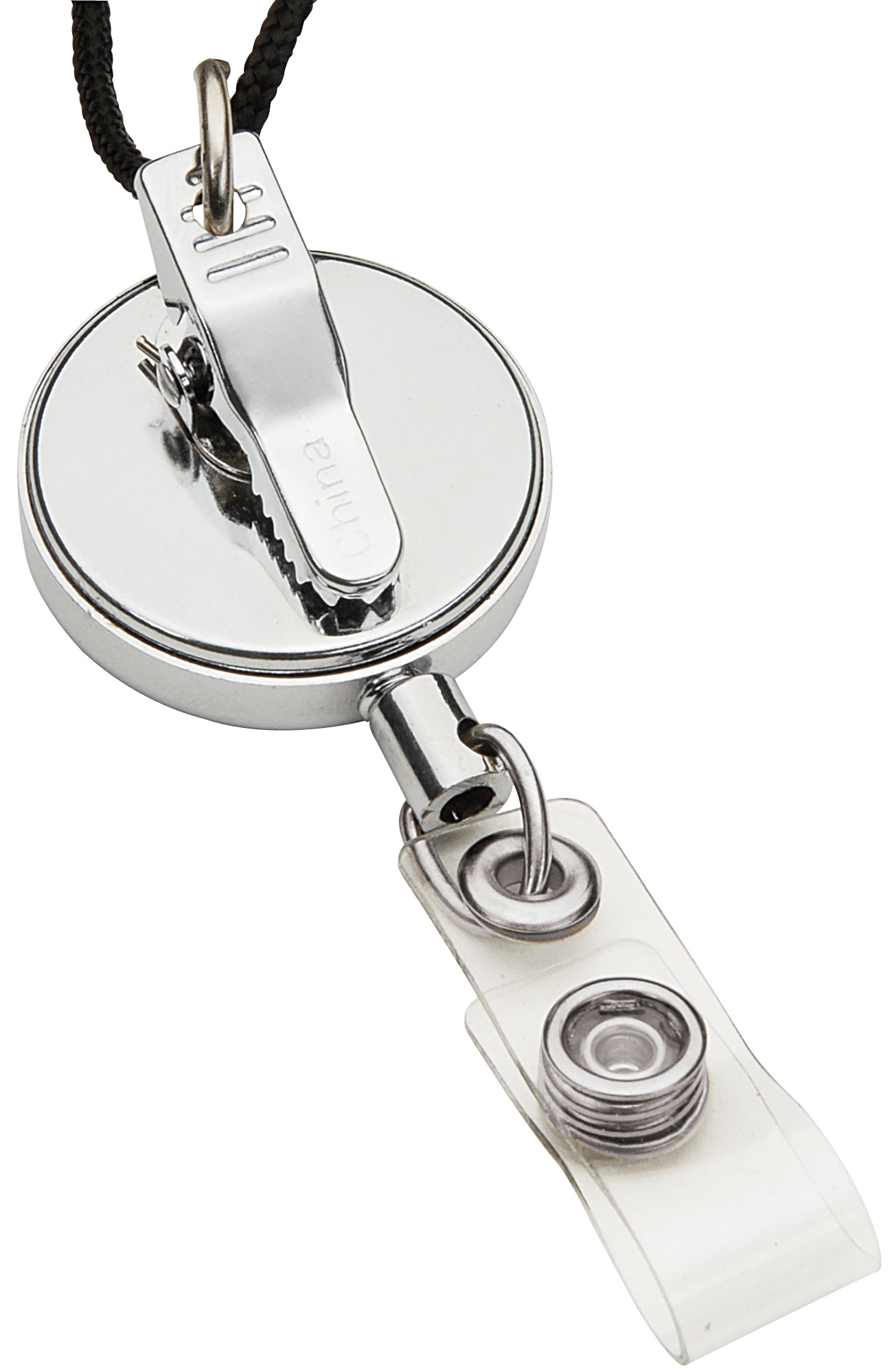 Dual Function Metal Badge Holder-65056