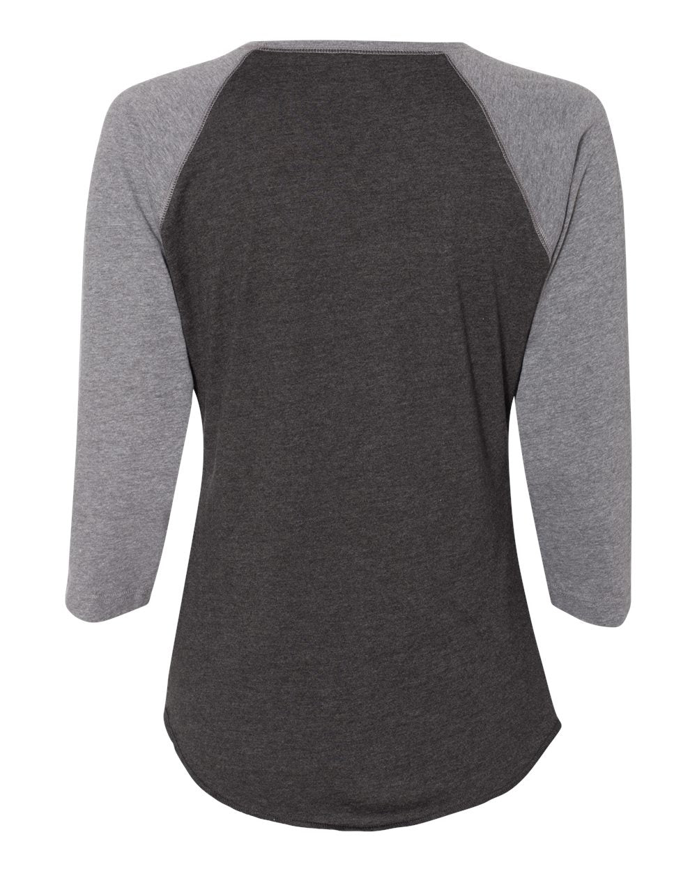LAT Women's Baseball Fine Jersey Three-Quarter Sleeve Tee - 3530