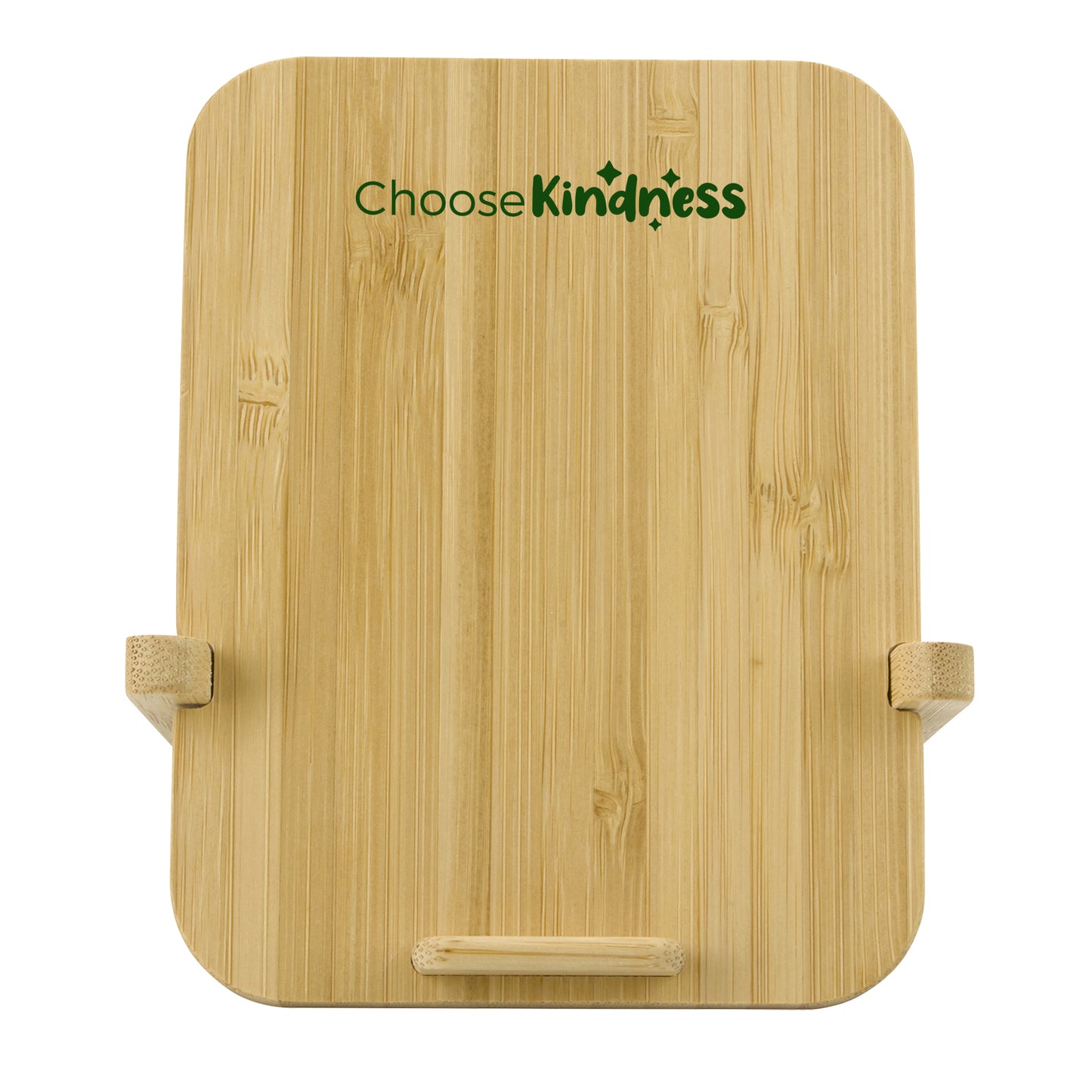 Bamboo 10W Wireless Charger with Phone Holder-CTEK064