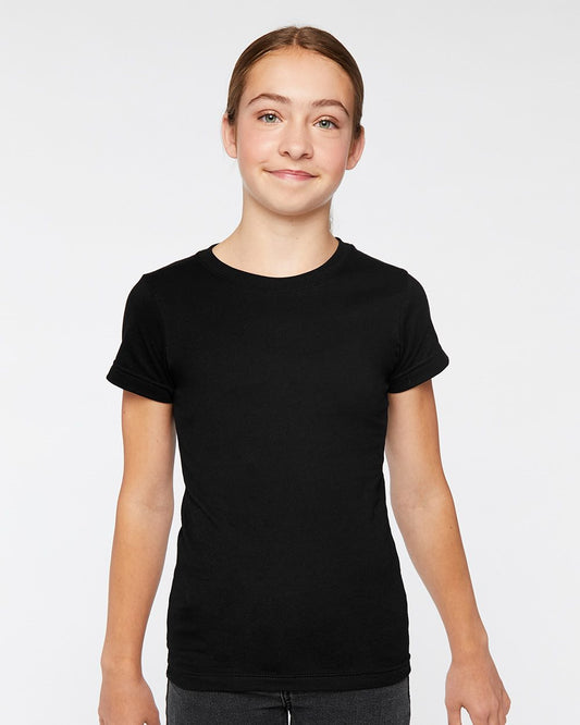 LAT Girls' Fine Jersey Tee - 2616