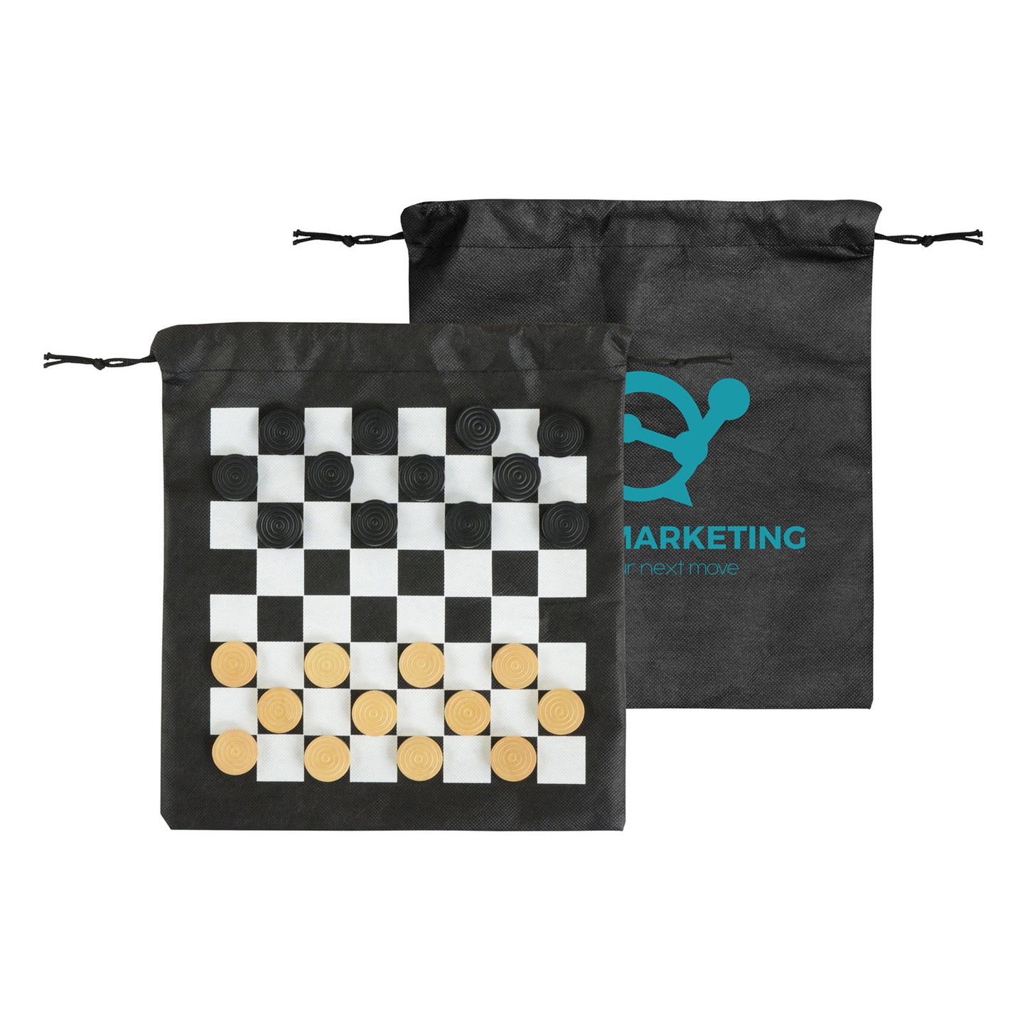Fun On The Go Games Checkers-VOUT013