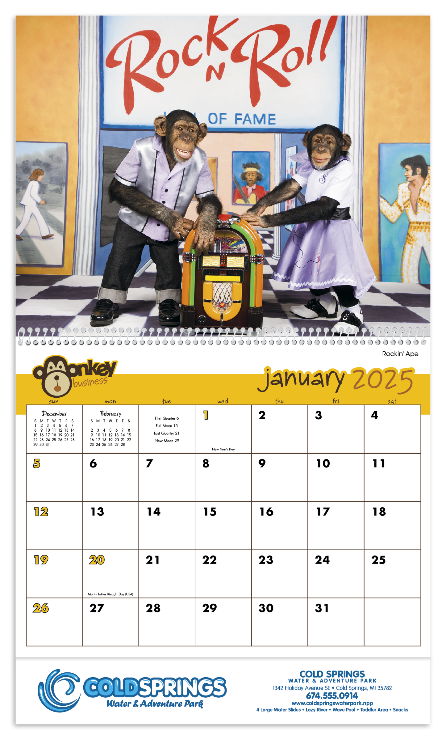 Triumph Calendars Monkey Business Calendar-1552