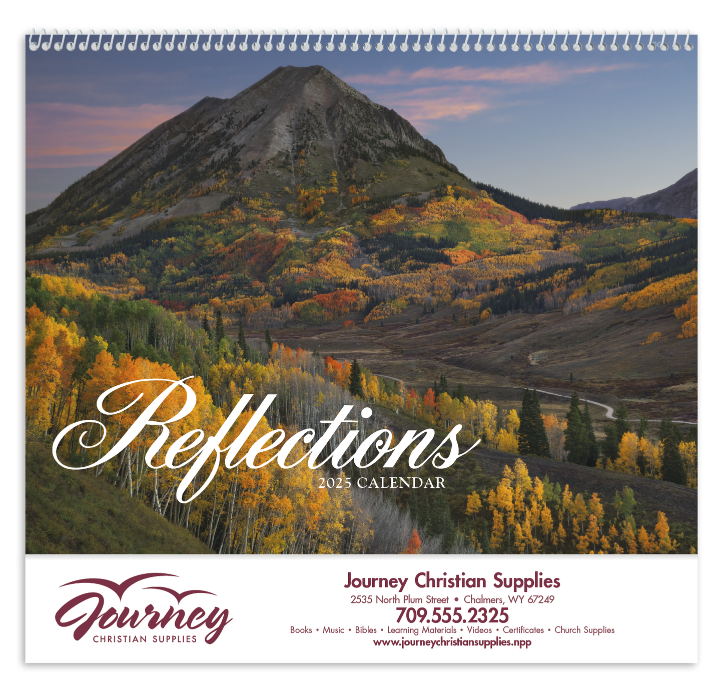 HotLine Products Reflections NonDenominational Appointment Calendar Spiral-406