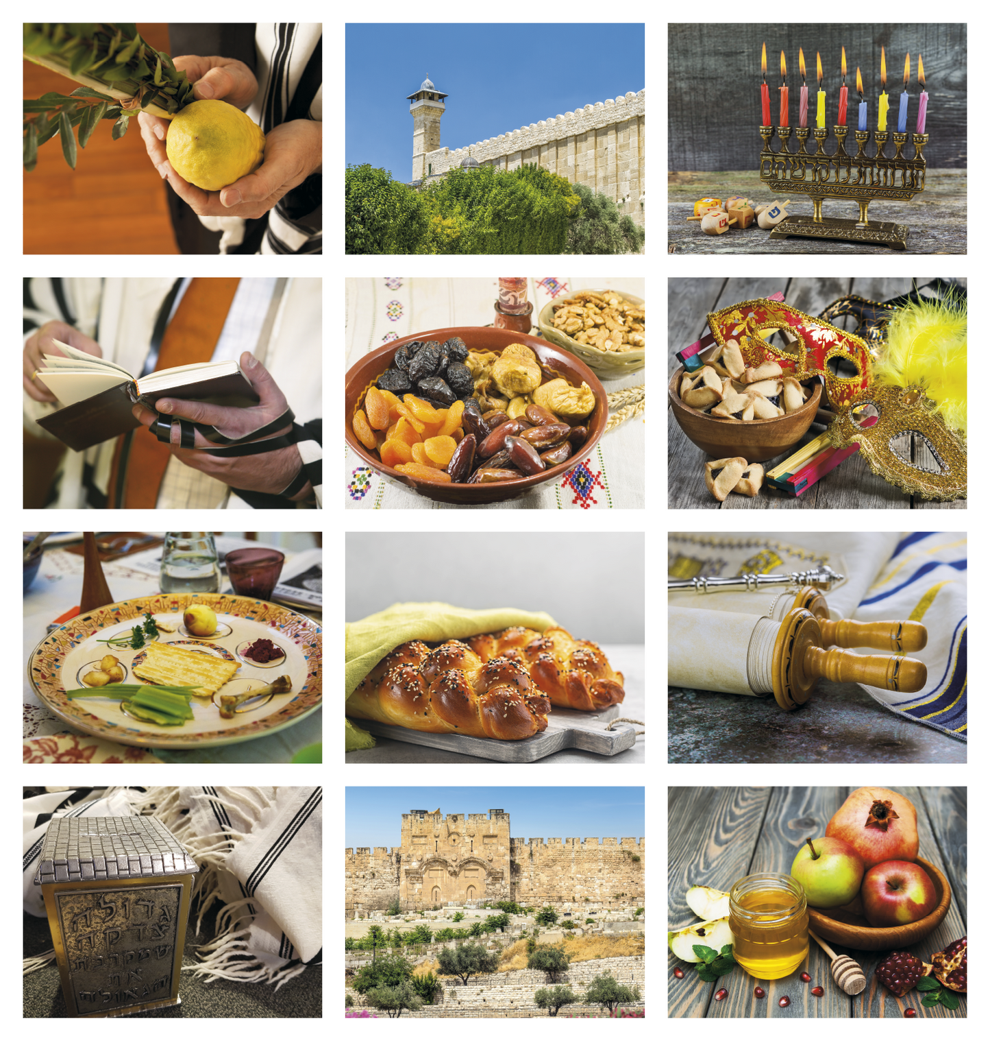 Good Value Jewish Life Spiral Calendar-7051