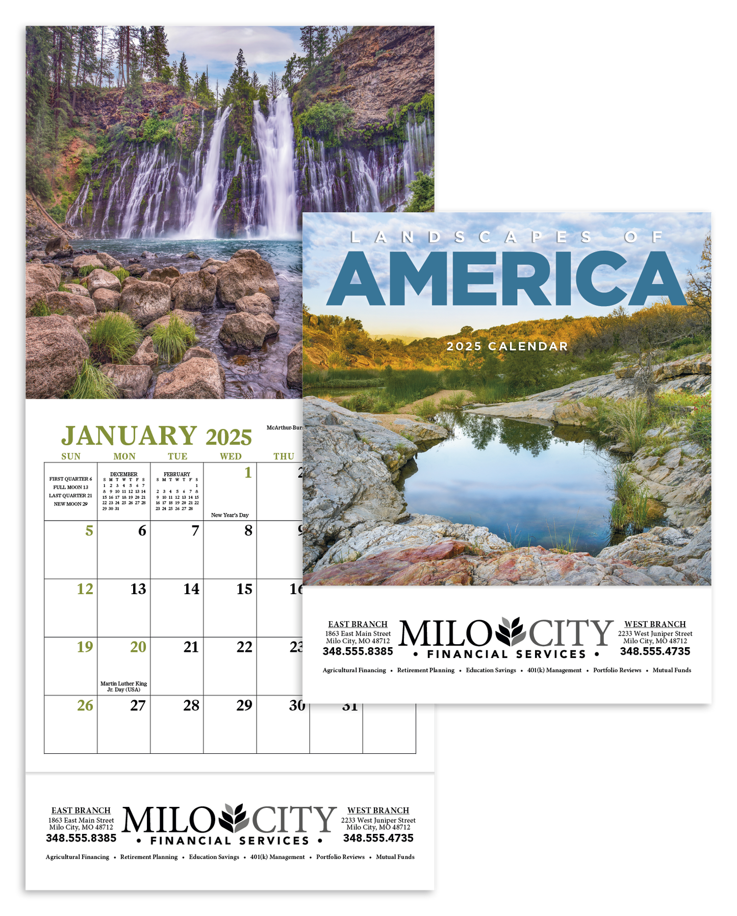 Good Value Landscapes of America Mini Calendar-7702