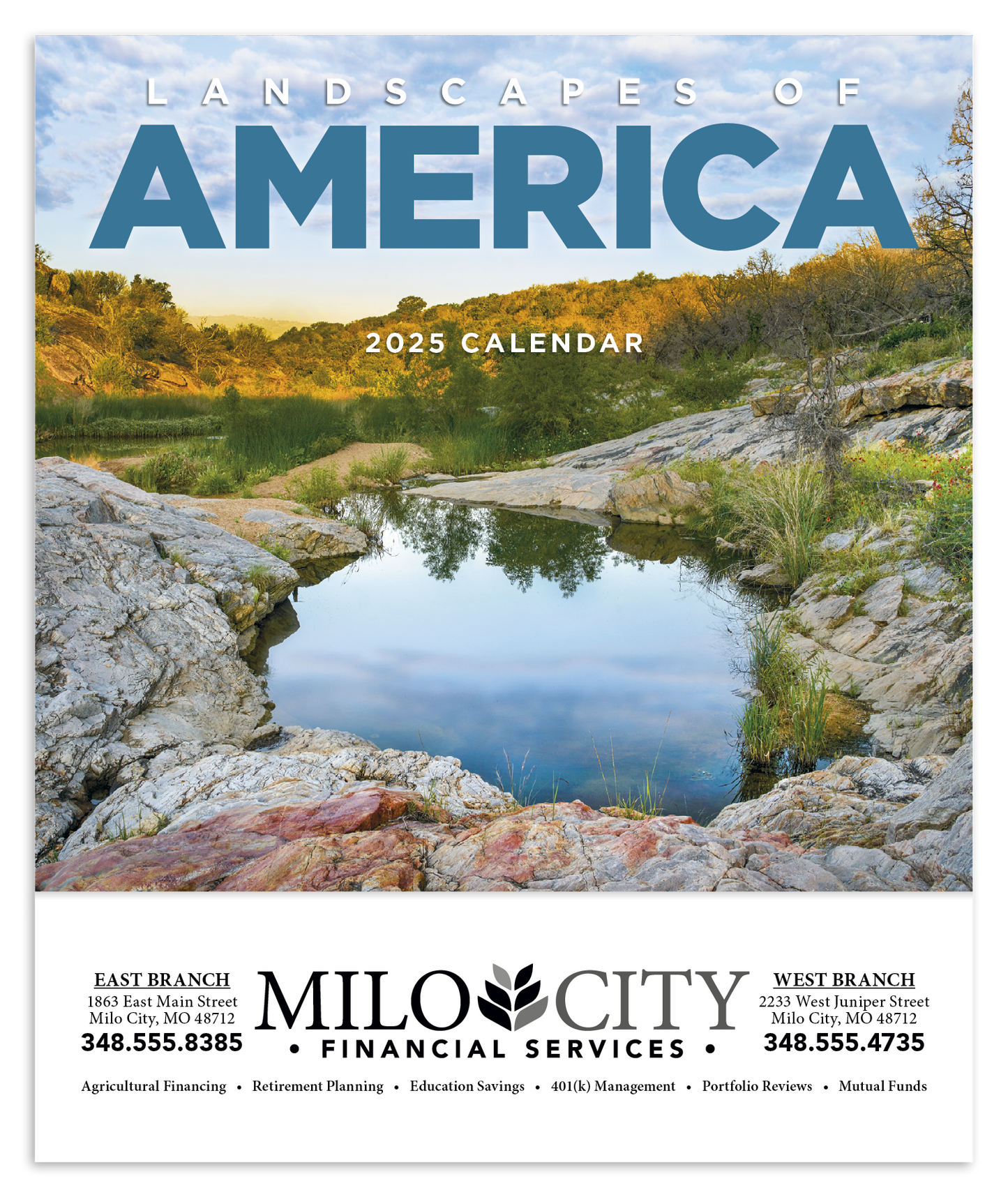 Good Value Landscapes of America Mini Calendar-7702