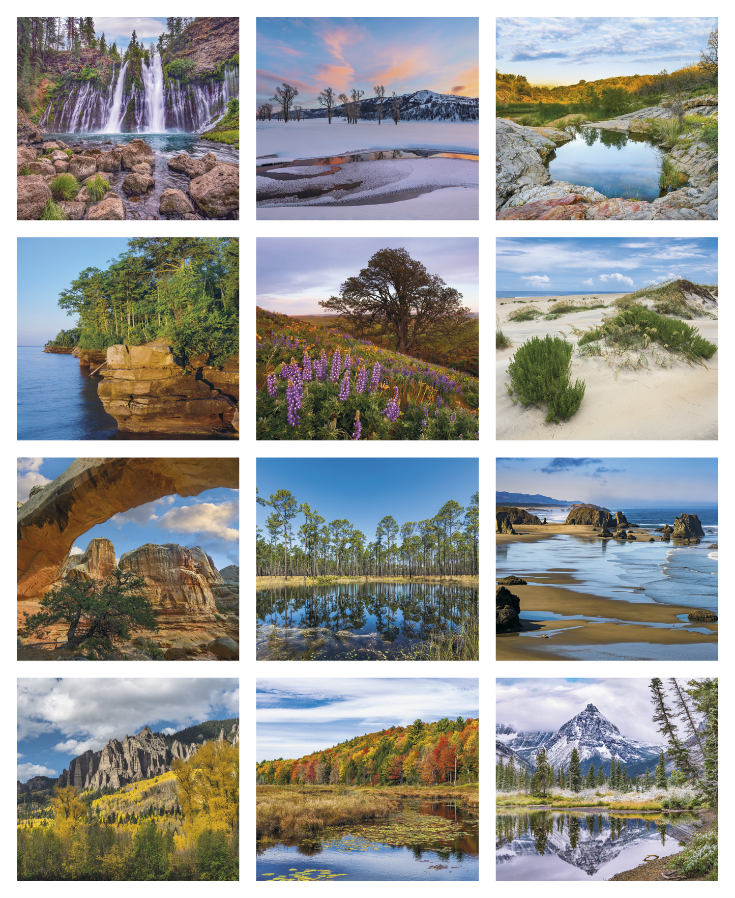 Good Value Landscapes of America Mini Calendar-7702