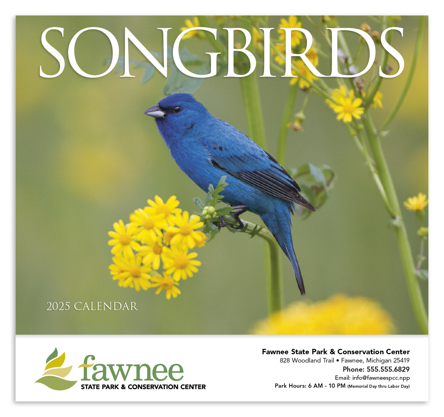 HotLine Products Songbirds Appointment Calendar Stapled-875