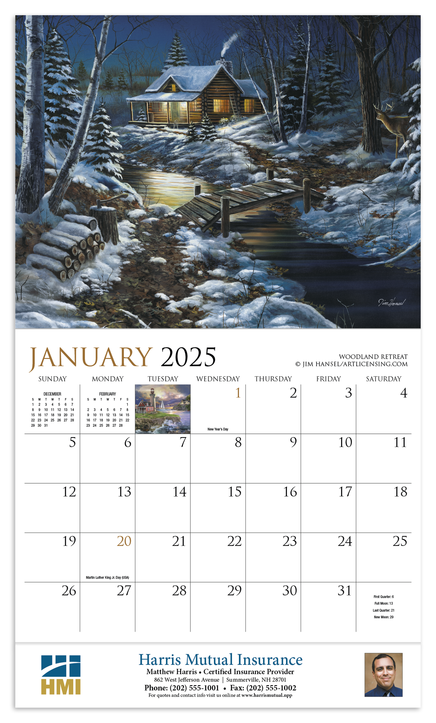 HotLine Products Back Home Appointment Calendar Stapled-891