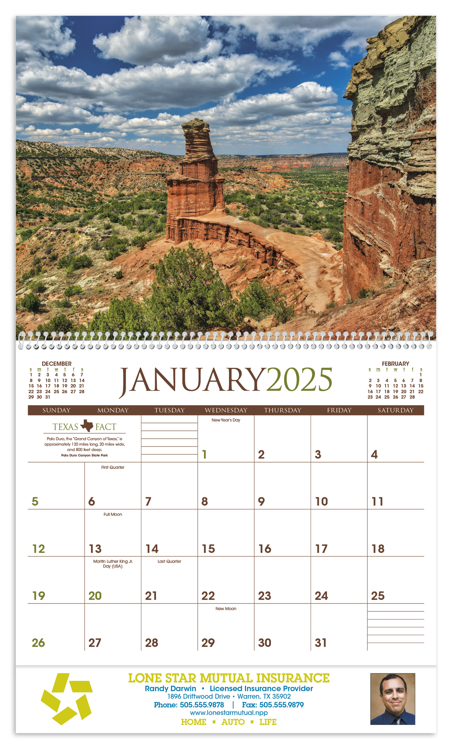 Triumph Calendars Texas Calendar-1792