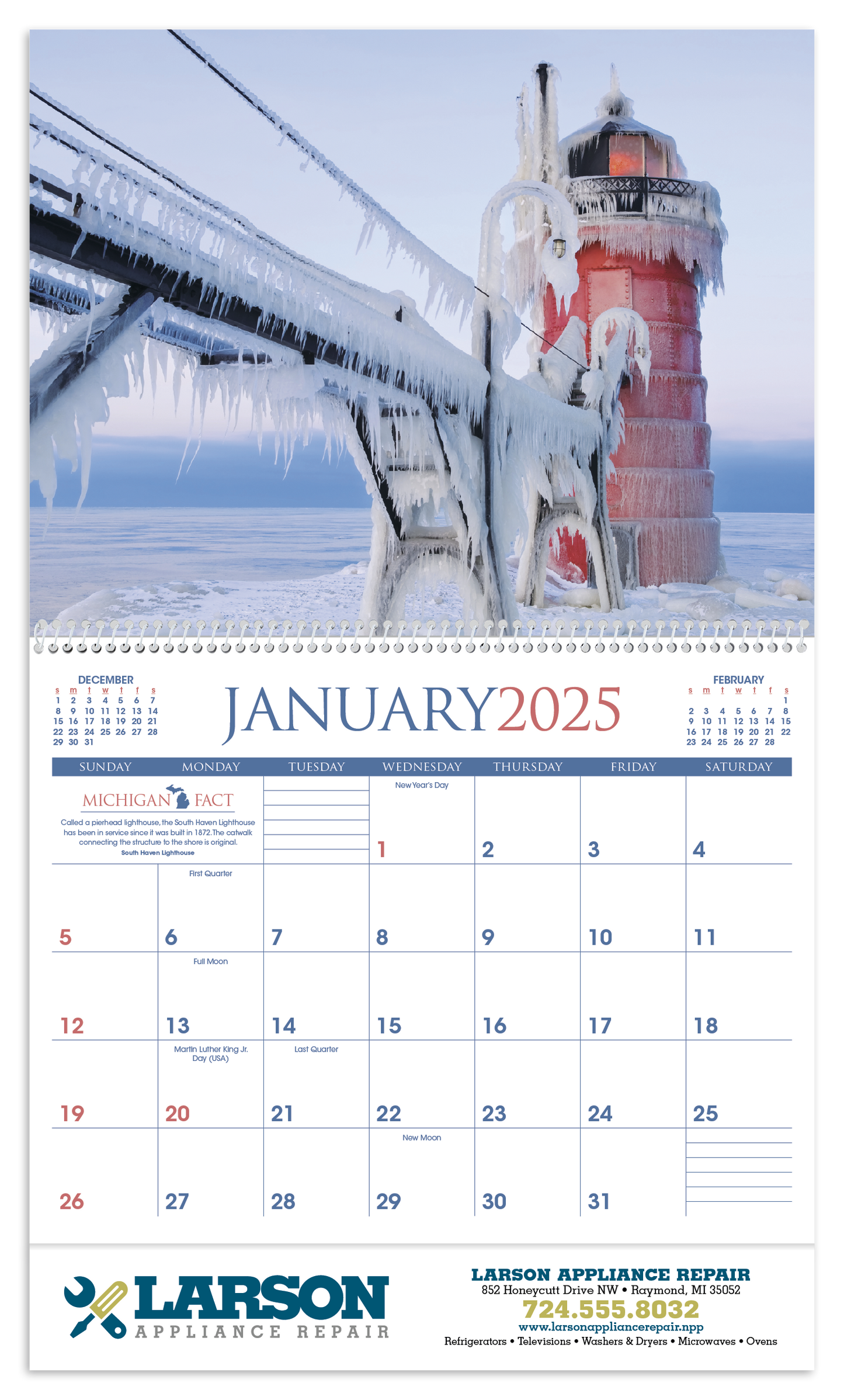 Triumph Calendars Michigan Calendar-1771