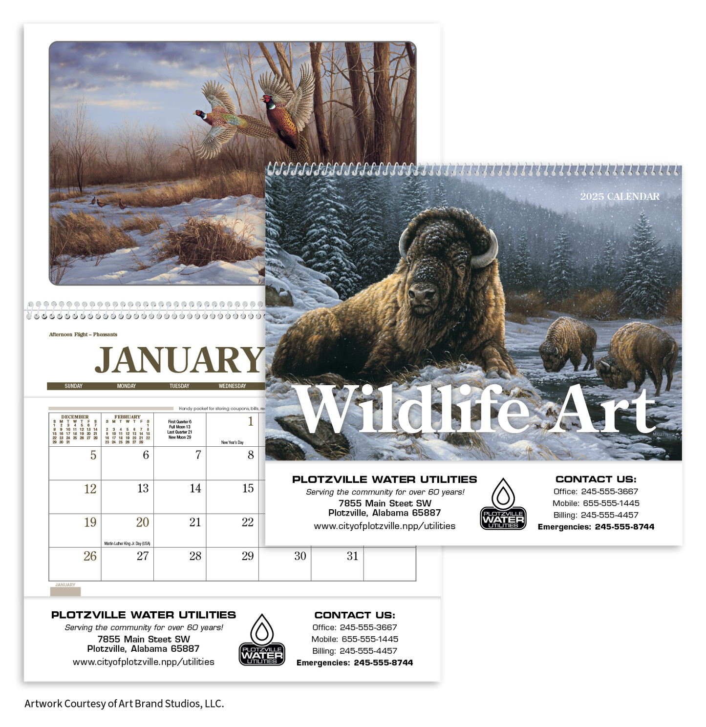 Triumph Calendars Wildlife Art Pocket Calendar-4153