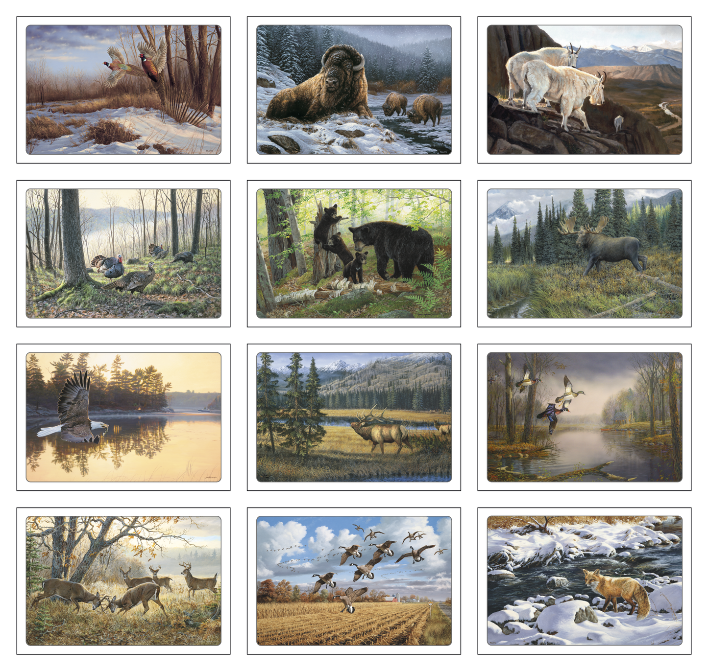 Triumph Calendars Wildlife Art Pocket Calendar-4153