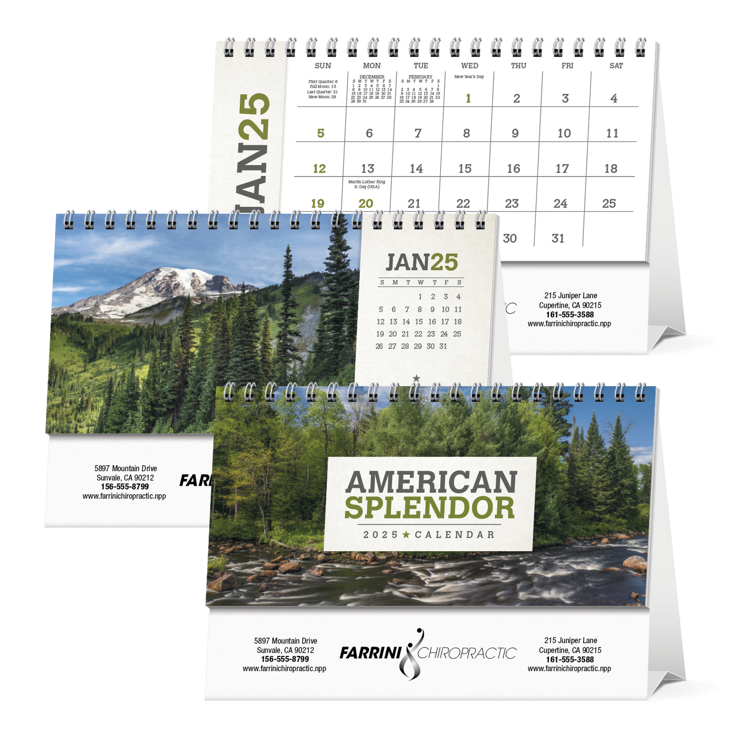 Triumph Calendars American Splendor Desk Calendar-4251