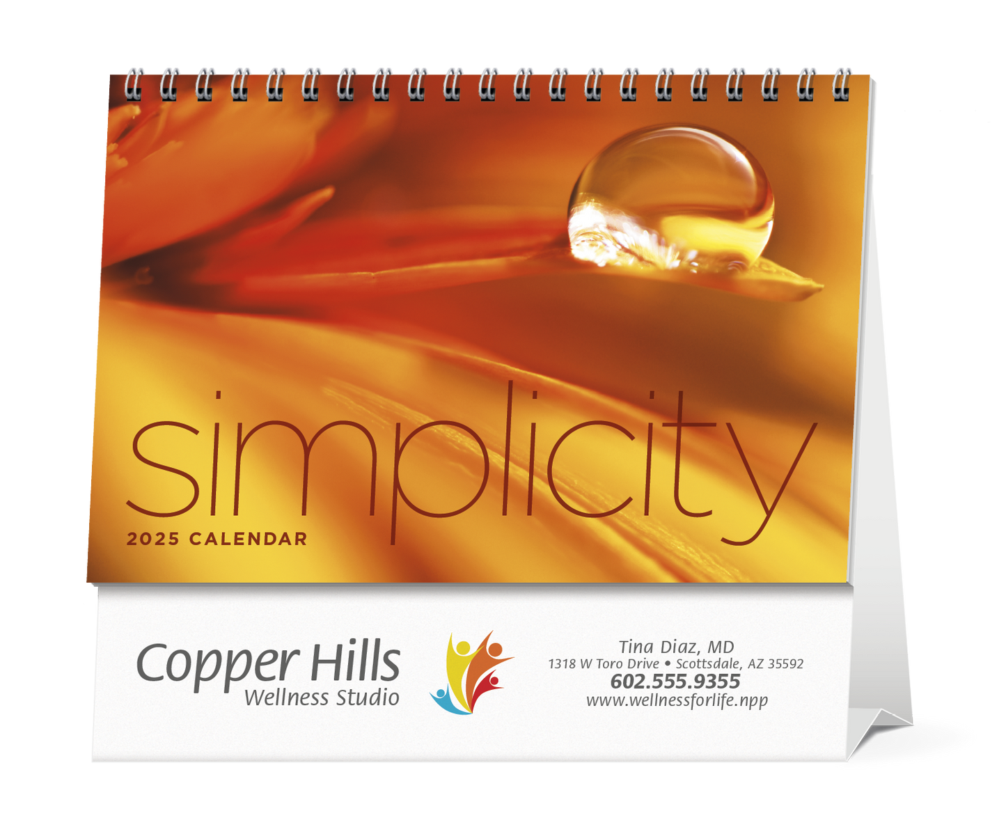 Triumph Calendars Simplicity Large Desk Calendar-4277