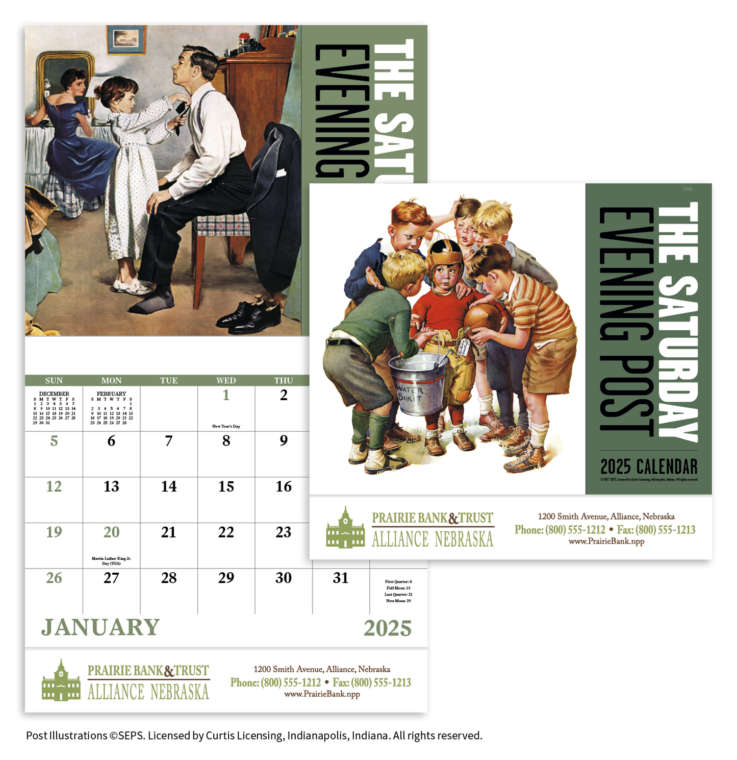 Good Value The Saturday Evening Post Stapled Calendar-7209