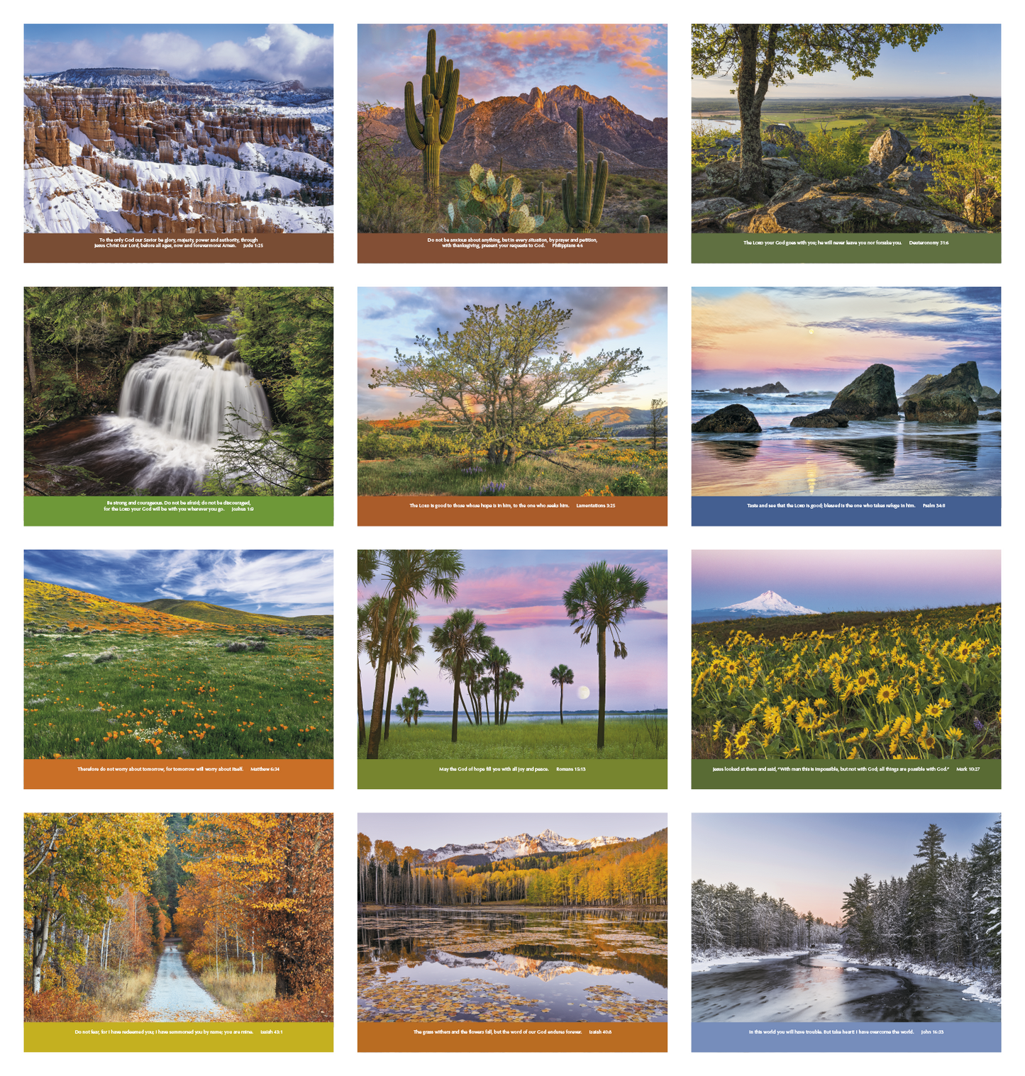 Good Value Eternal Word Stapled Calendar-7223
