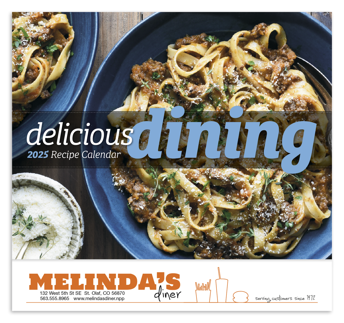 Good Value Delicious Dining Stapled Calendar-7231