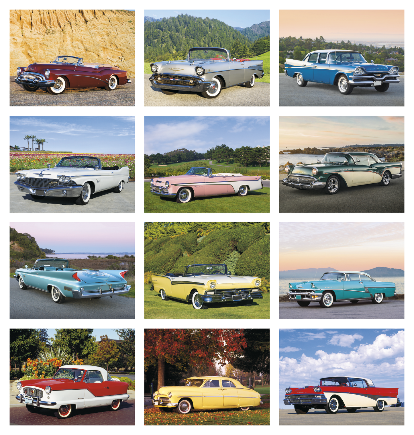Good Value Classic Autos Stapled Calendar-7242