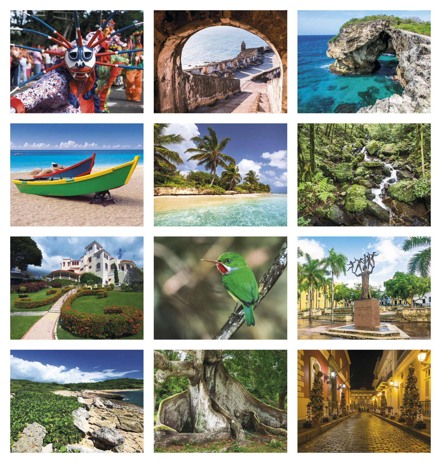 Good Value Puerto Rico Stapled Calendar-7289