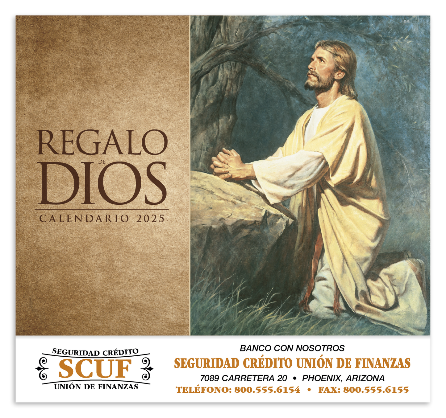 Good Value Regalo de Dios Stapled Calendar-7295