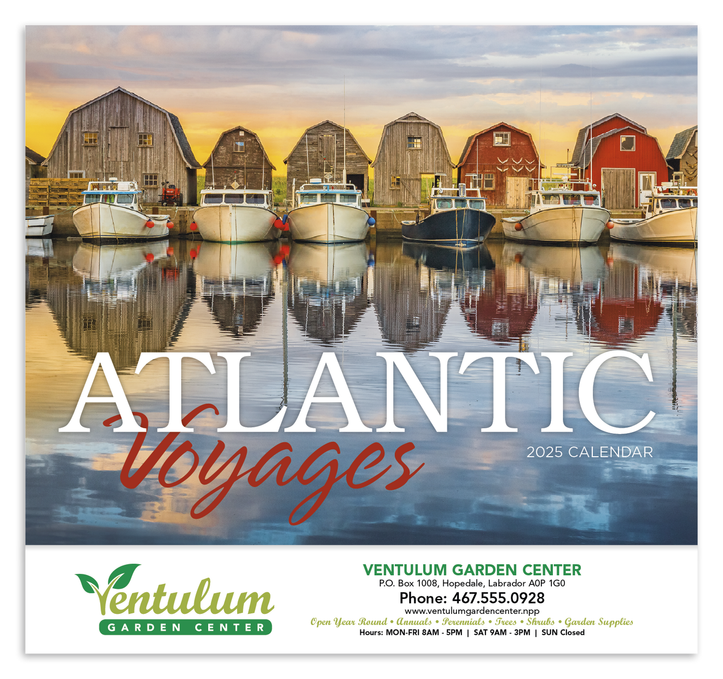 Good Value Atlantic Voyages Stapled Calendar-7310