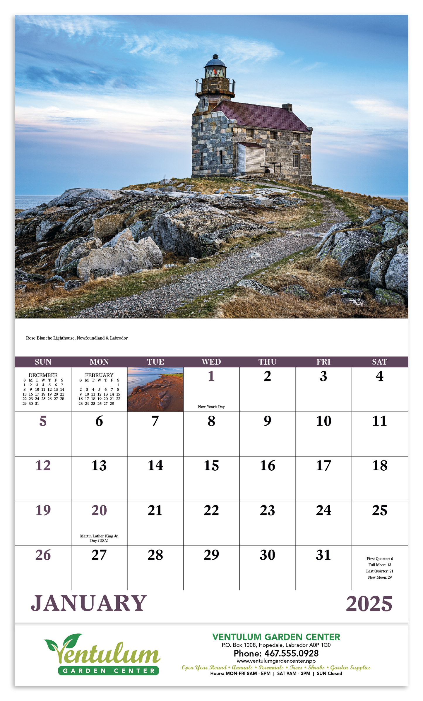 Good Value Atlantic Voyages Stapled Calendar-7310