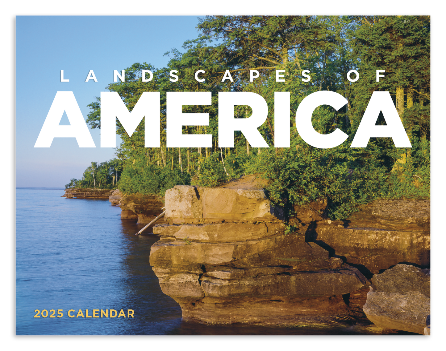 Good Value Landscapes of America Window Calendar-7501