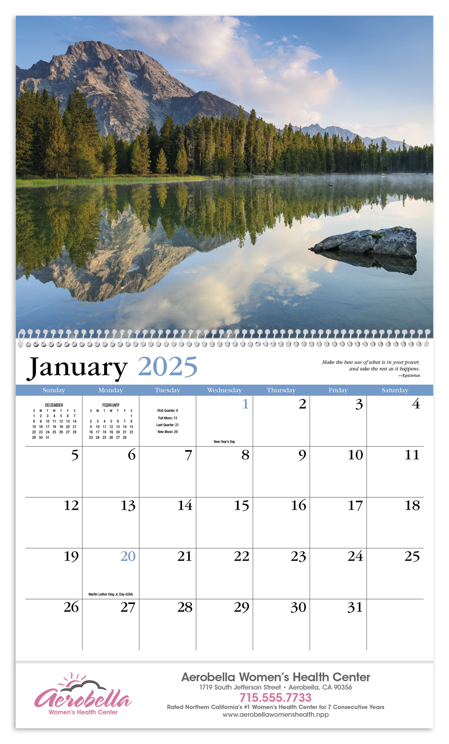 HotLine Products Contemplations Appointment Calendar Spiral-425