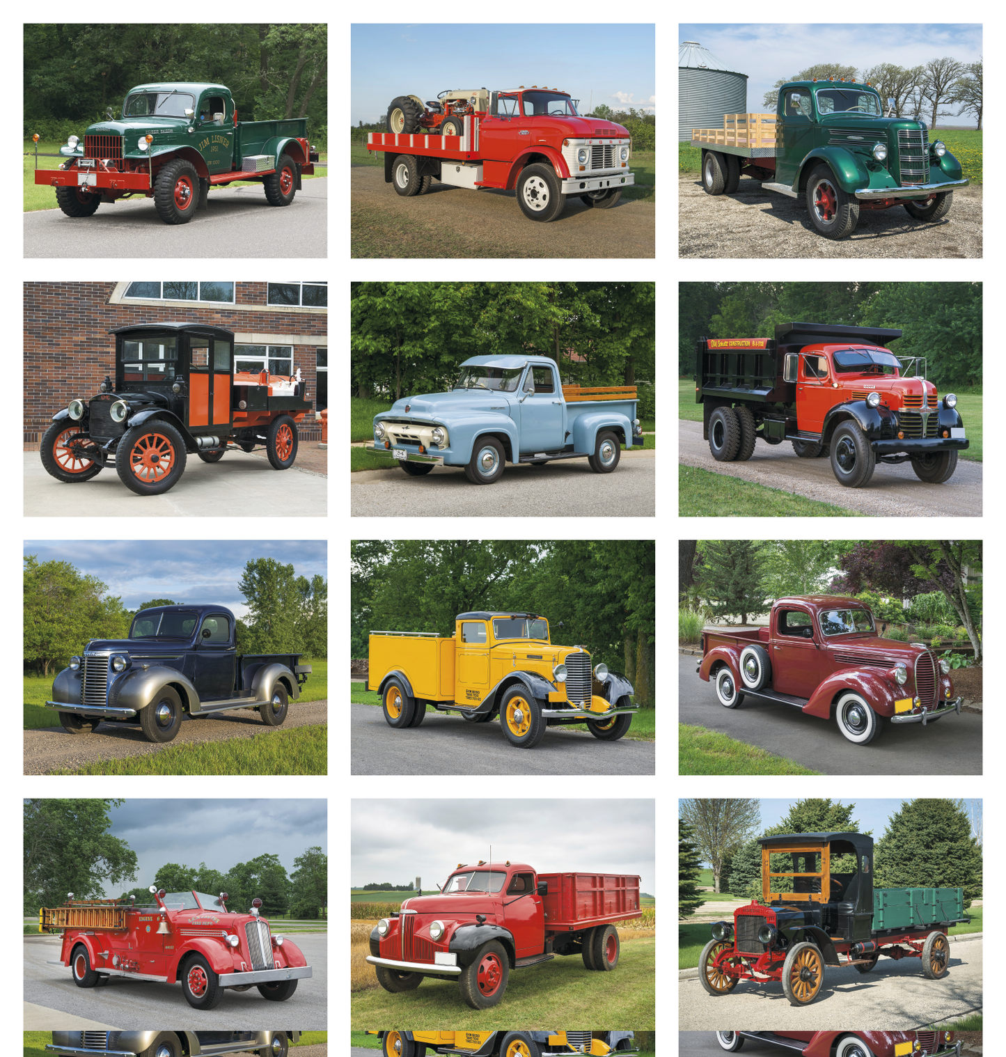 HotLine Products Classic Trucks Appointment Calendar Spiral-494