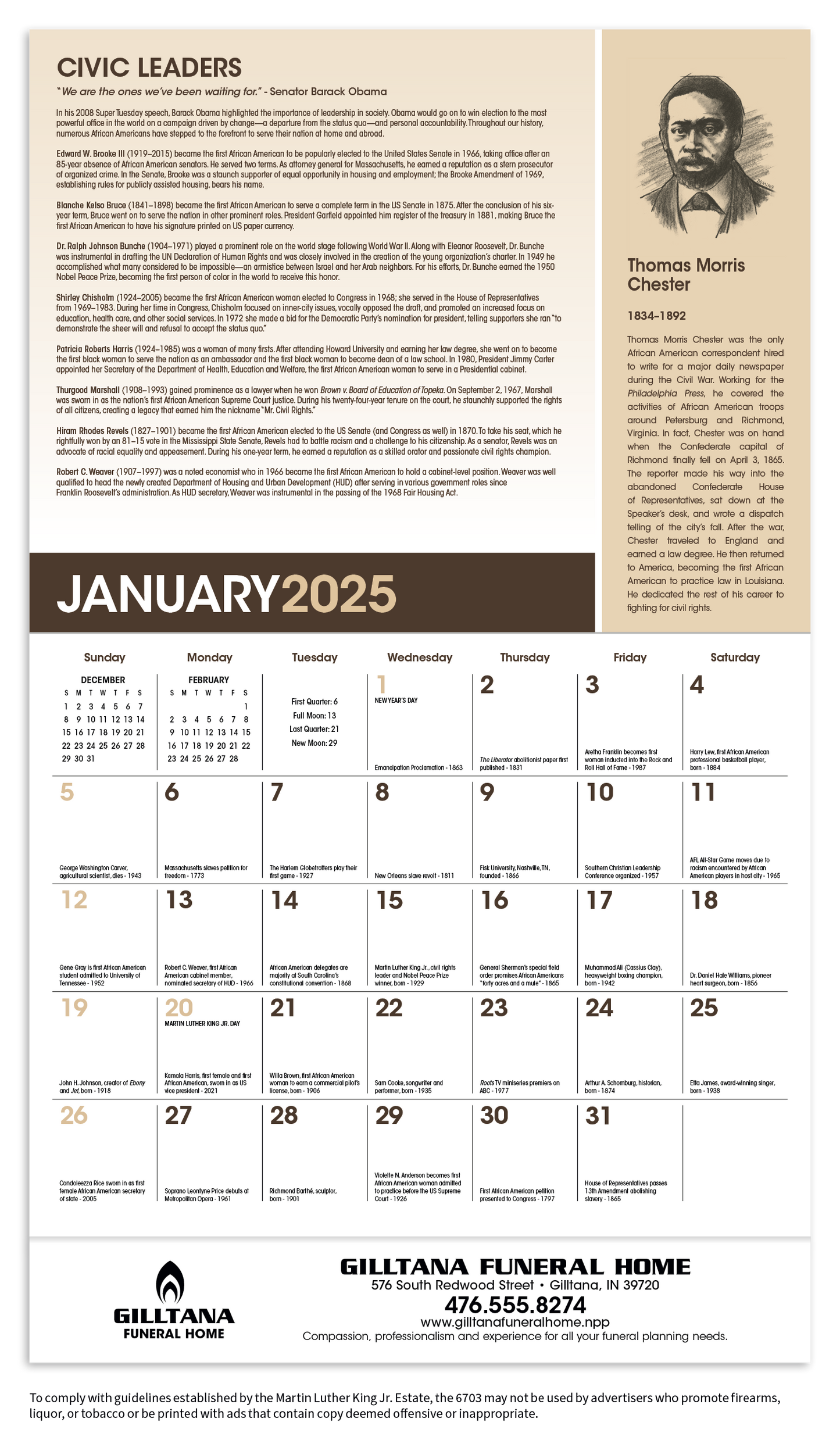 Triumph Calendars AfricanAmerican Heritage Dr Martin Luther King Jr Calendar-6703
