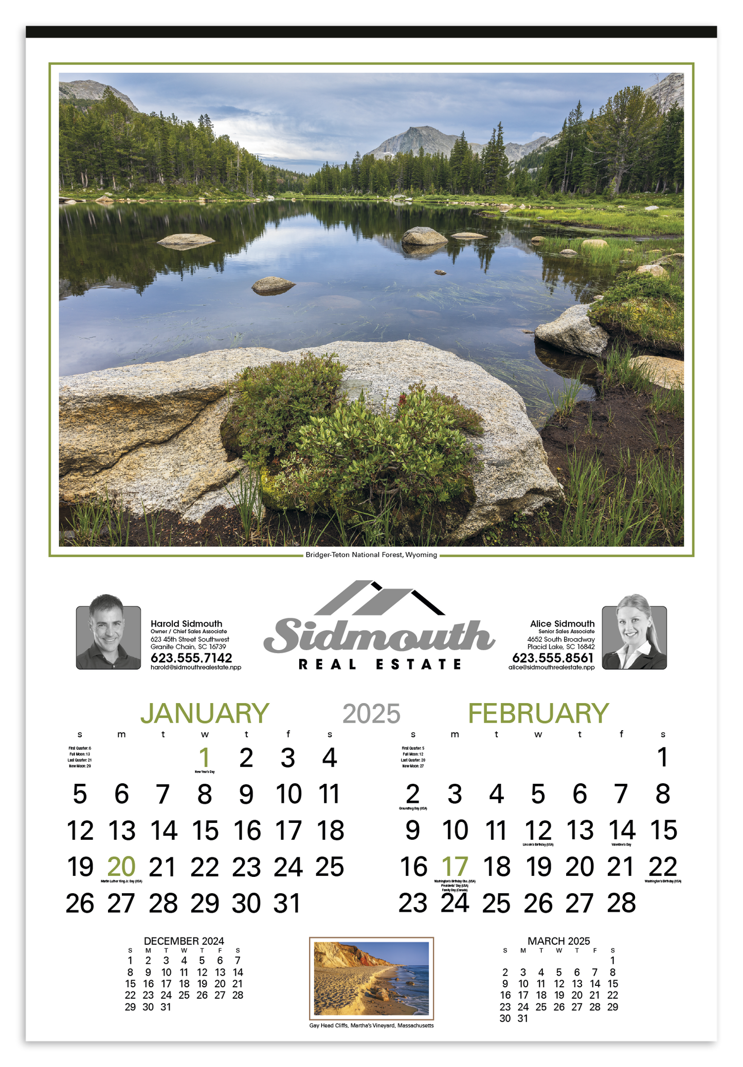 HotLine Products Our Country Executive Calendar-607