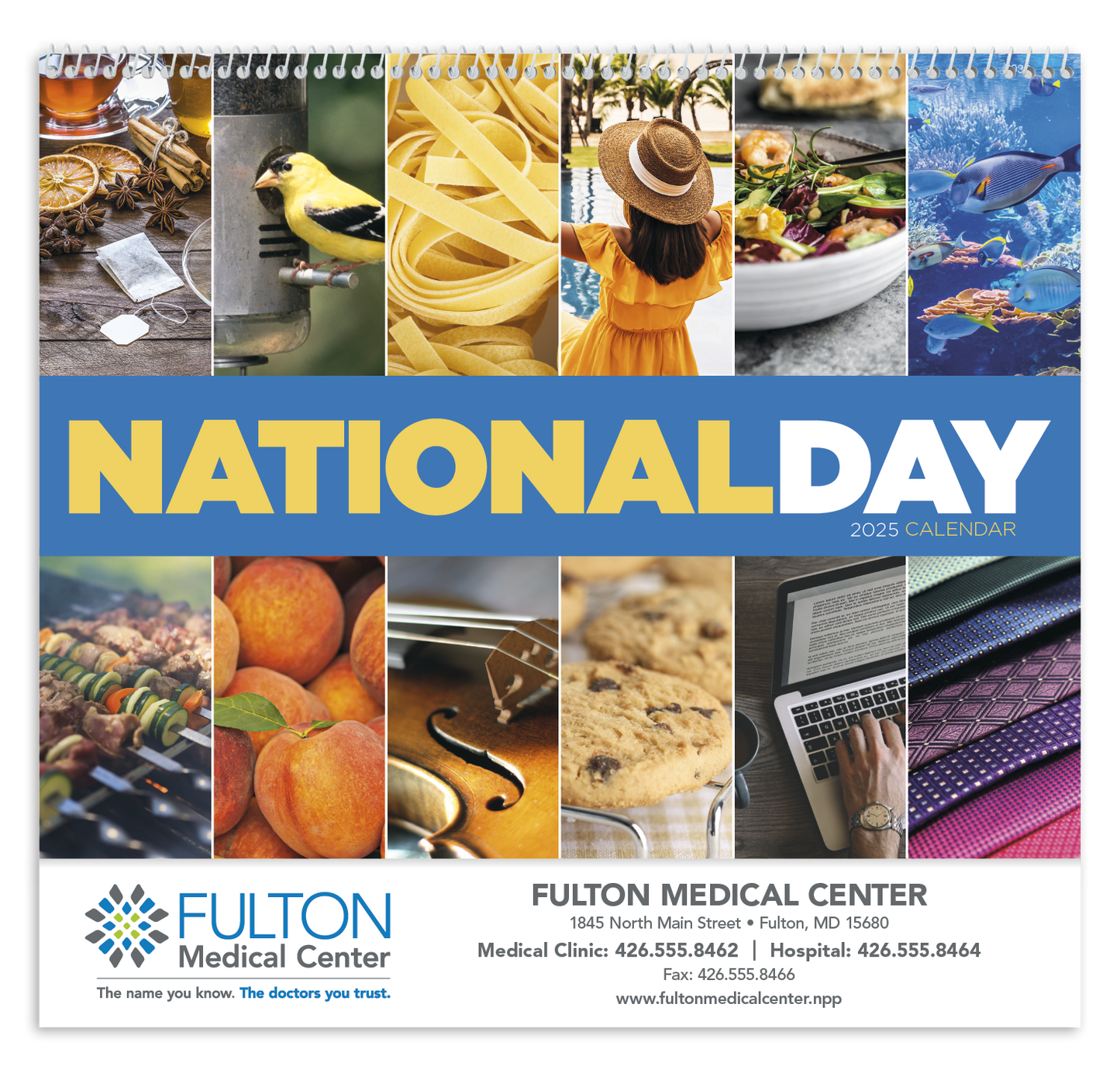 Good Value National Day Spiral Calendar-7032