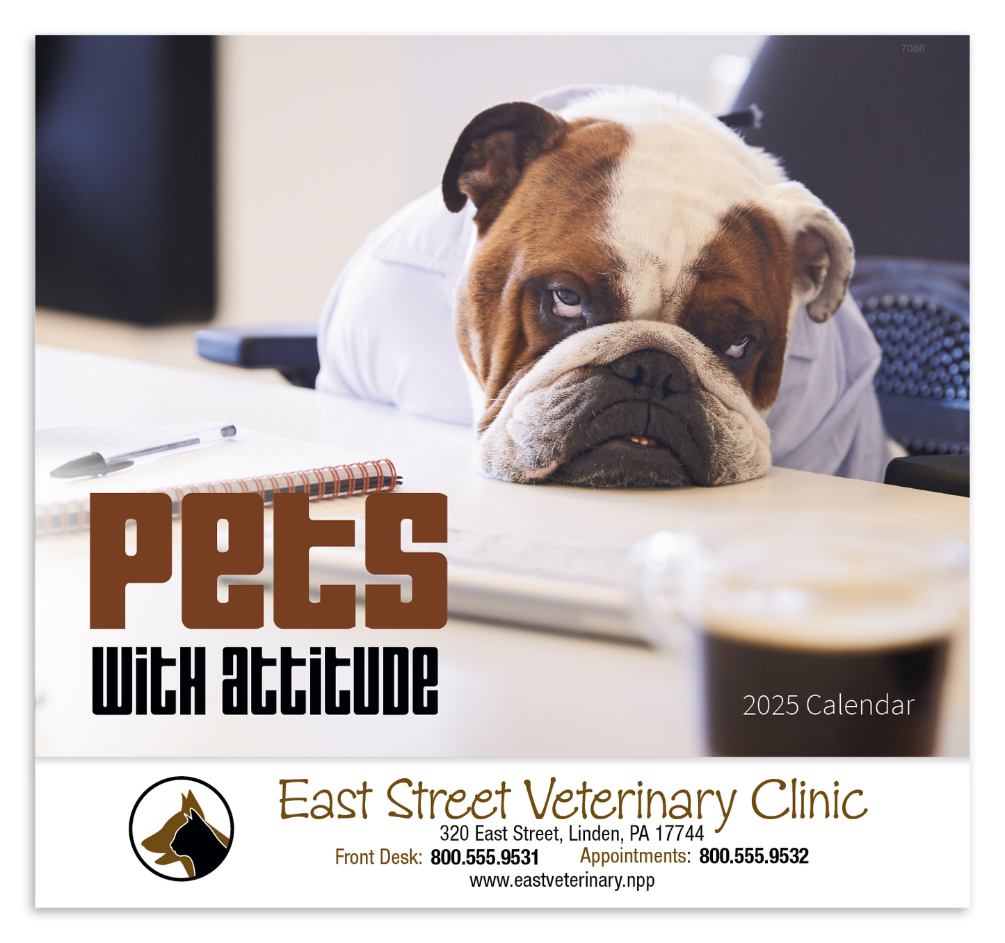 Good Value Pets with Attitude Stapled Calendar-7286