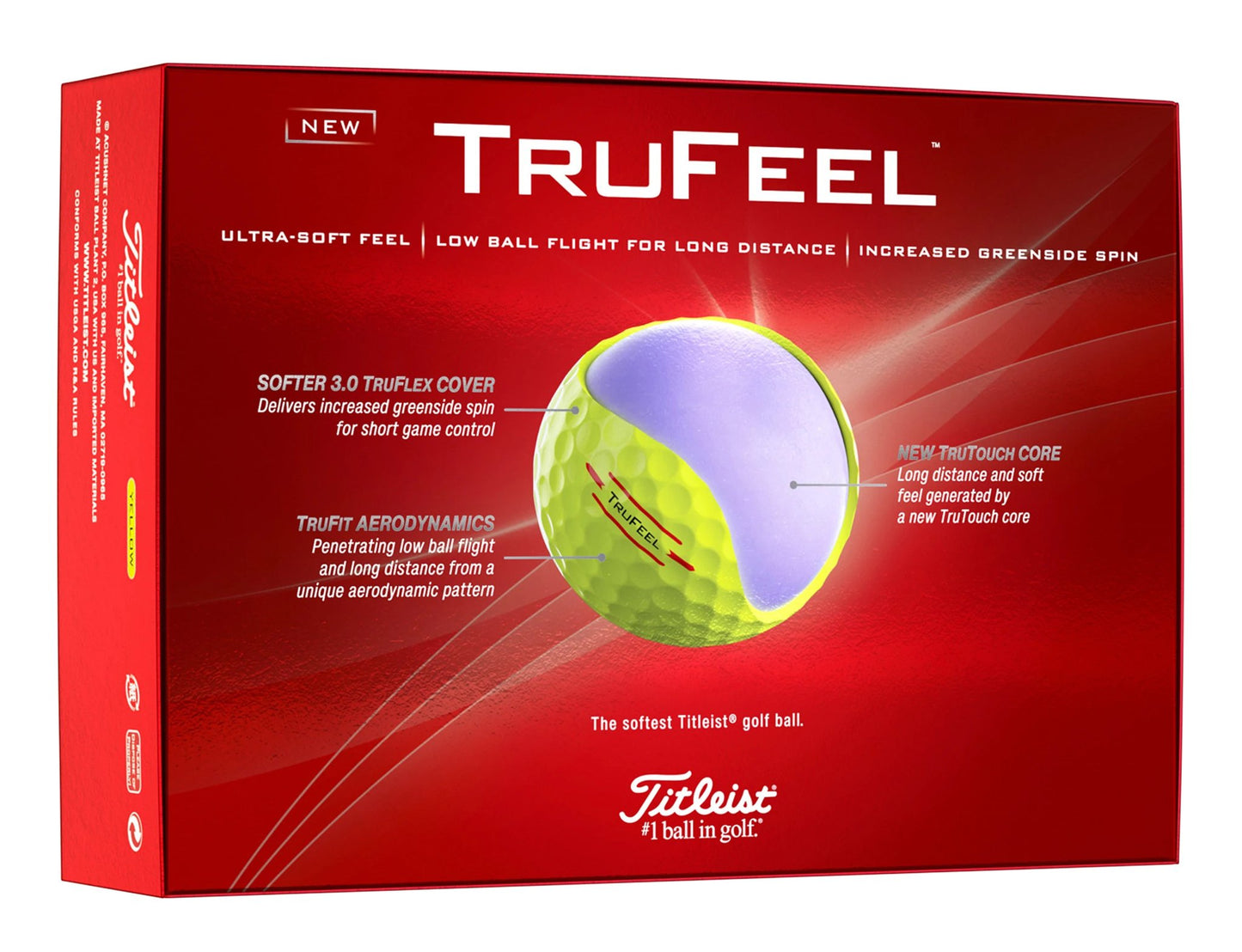 Titleist TruFeel Golf Ball Standard Service-62507