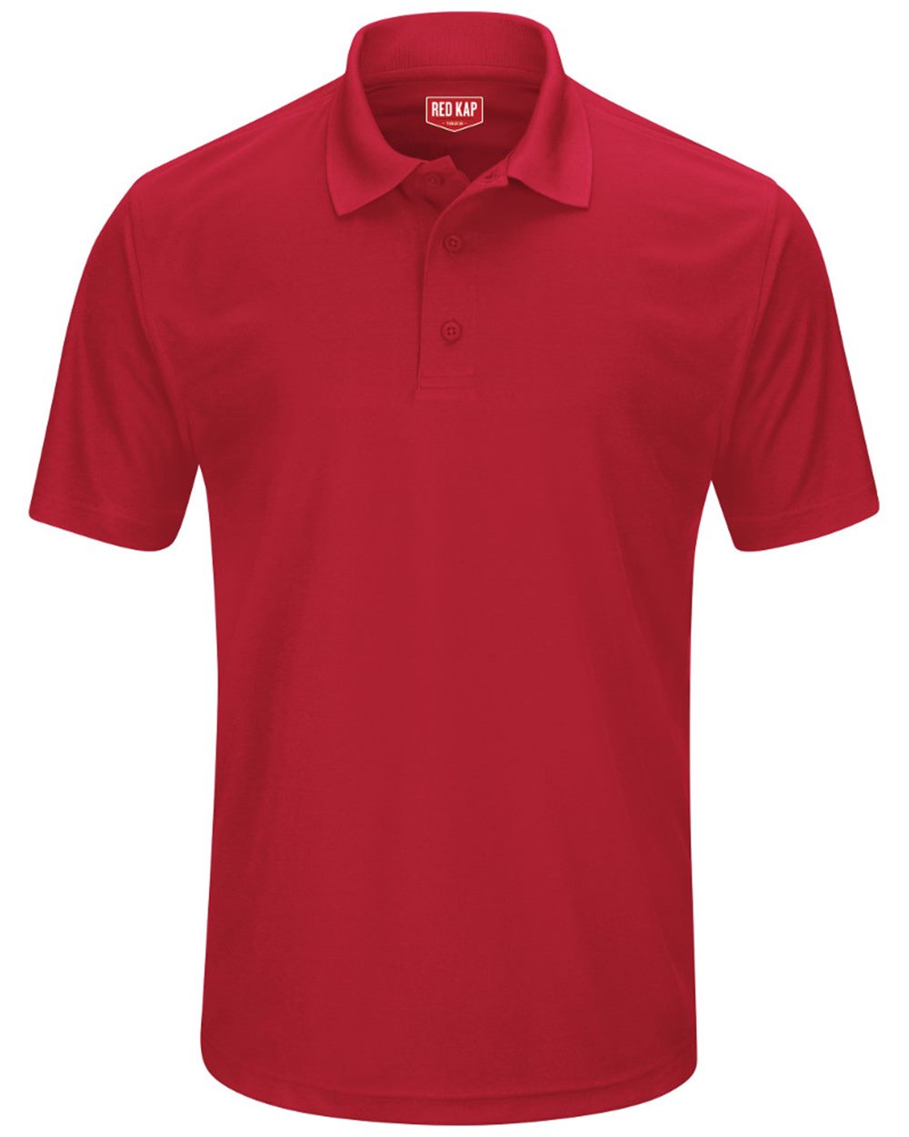 Red Kap Short Sleeve Performance Knit Pocketless Core Polo - SK96